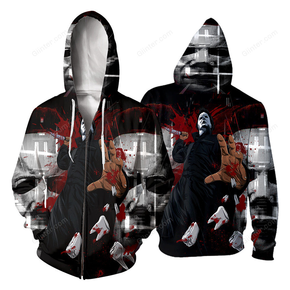 Michael Myers 3D All Over Printed Shirts For Men and Women 123