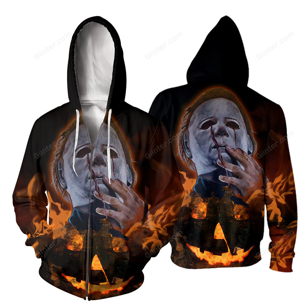 Michael Myers 3D All Over Printed Shirts For Men and Women 124