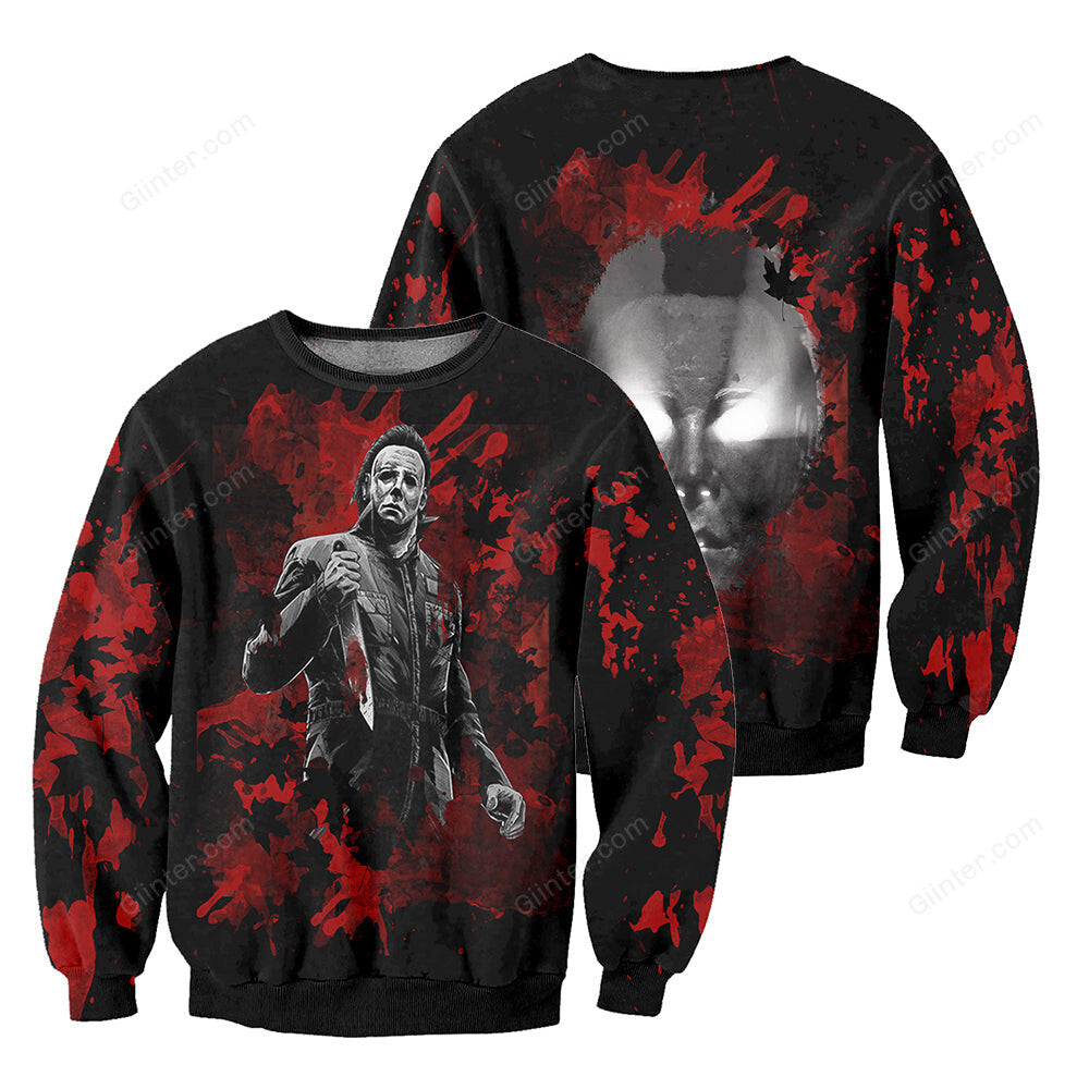 Michael Myers 3D All Over Printed Shirts For Men and Women 13