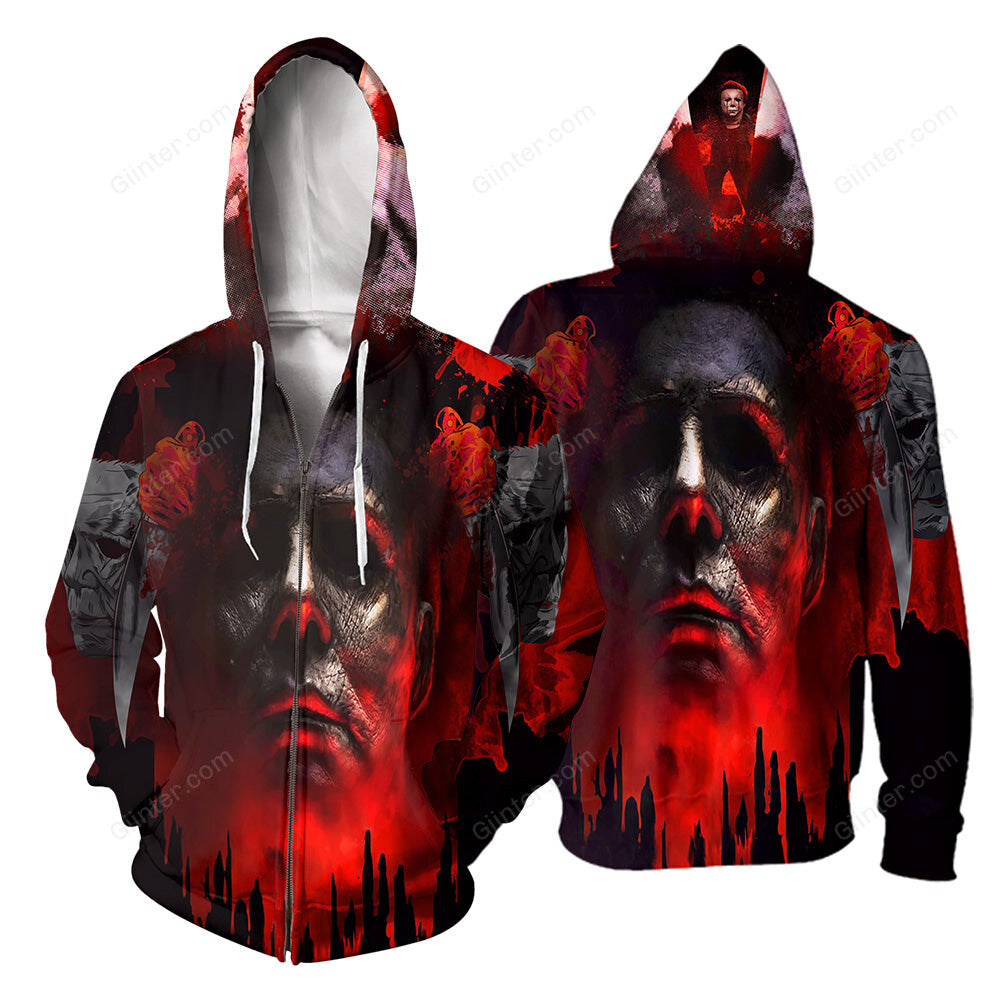 Michael Myers 3D All Over Printed Shirts For Men and Women 132