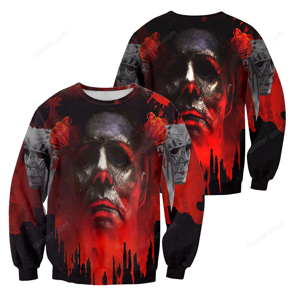 Michael Myers 3D All Over Printed Shirts For Men and Women 132