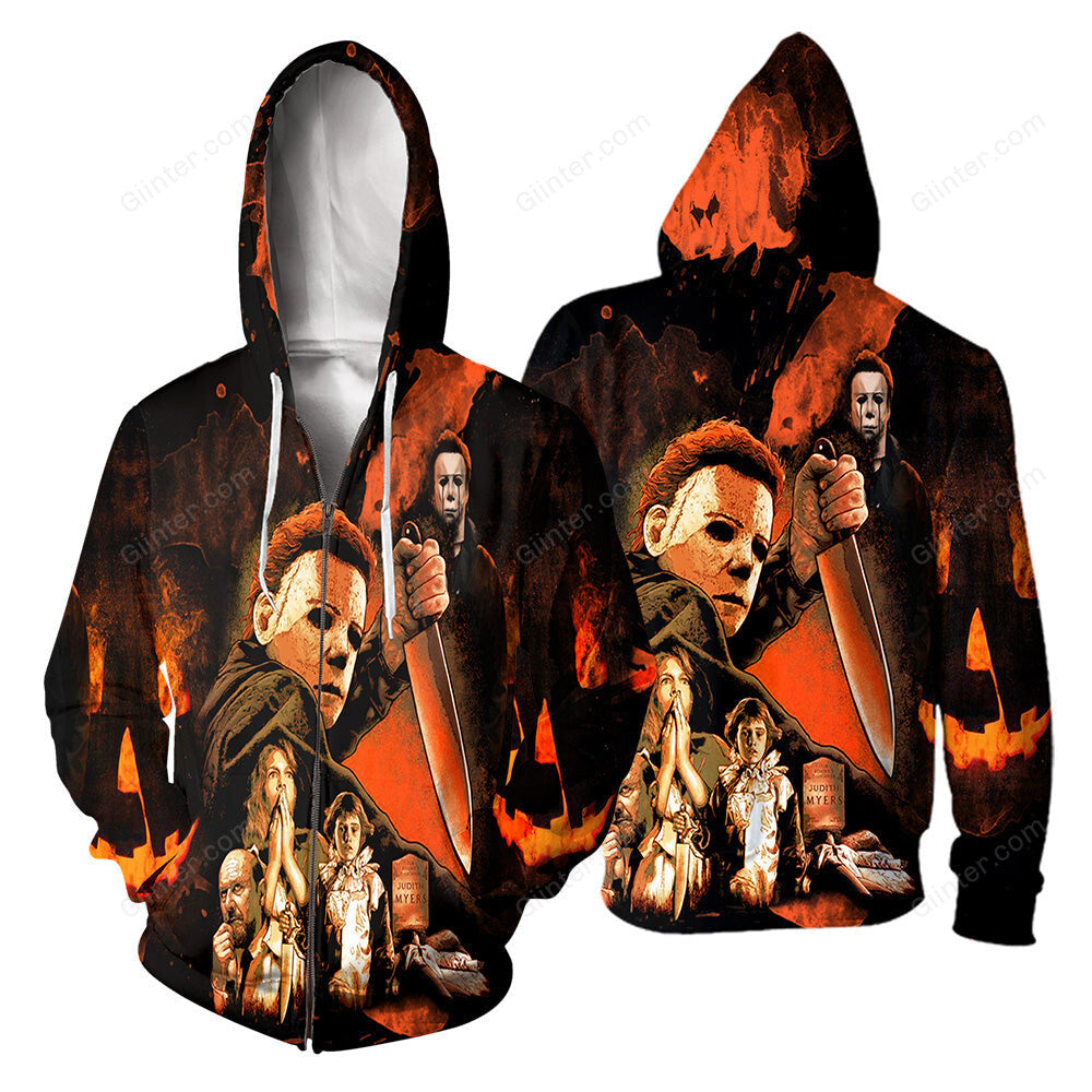 Michael Myers 3D All Over Printed Shirts For Men and Women 133