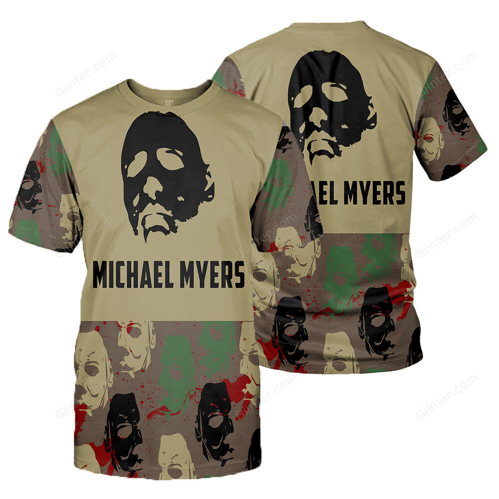 Michael Myers 3D All Over Printed Shirts For Men and Women 141