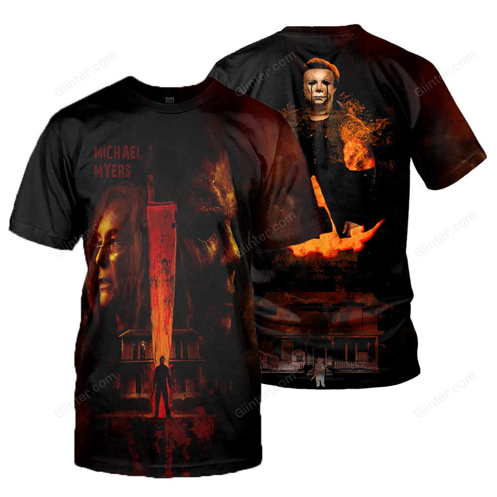 Michael Myers 3D All Over Printed Shirts For Men and Women 147