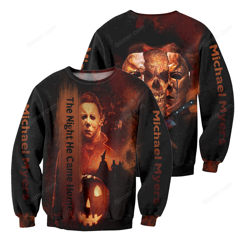 Michael Myers 3D All Over Printed Shirts For Men and Women 15