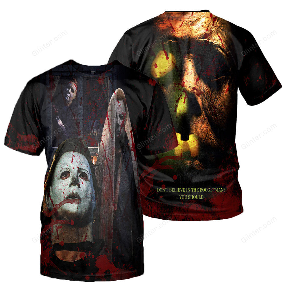 Michael Myers 3D All Over Printed Shirts For Men and Women 151