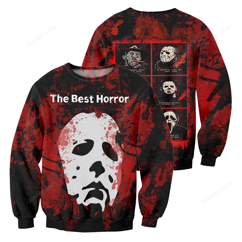 Michael Myers 3D All Over Printed Shirts For Men and Women 19