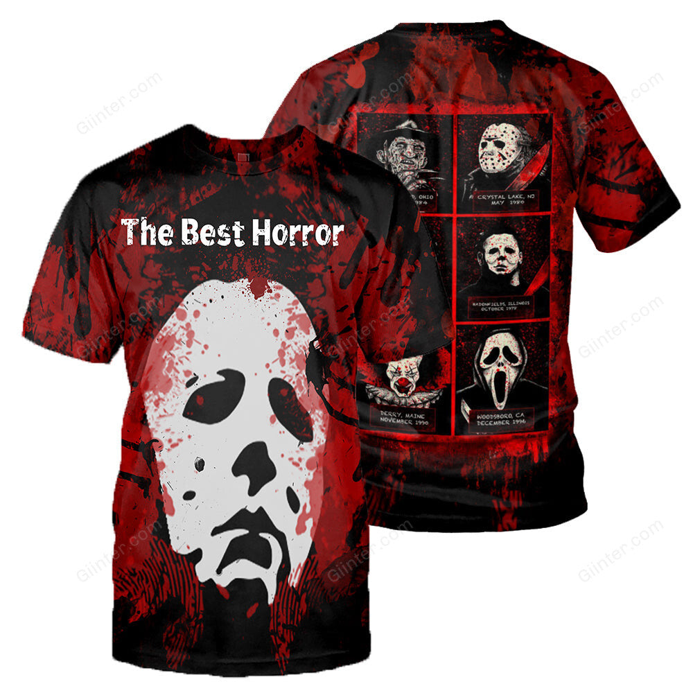 Michael Myers 3D All Over Printed Shirts For Men and Women 19