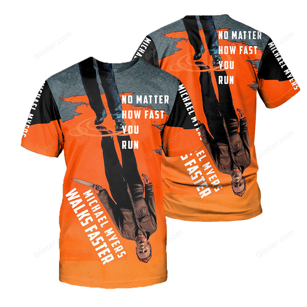 Michael Myers 3D All Over Printed Shirts For Men and Women 190