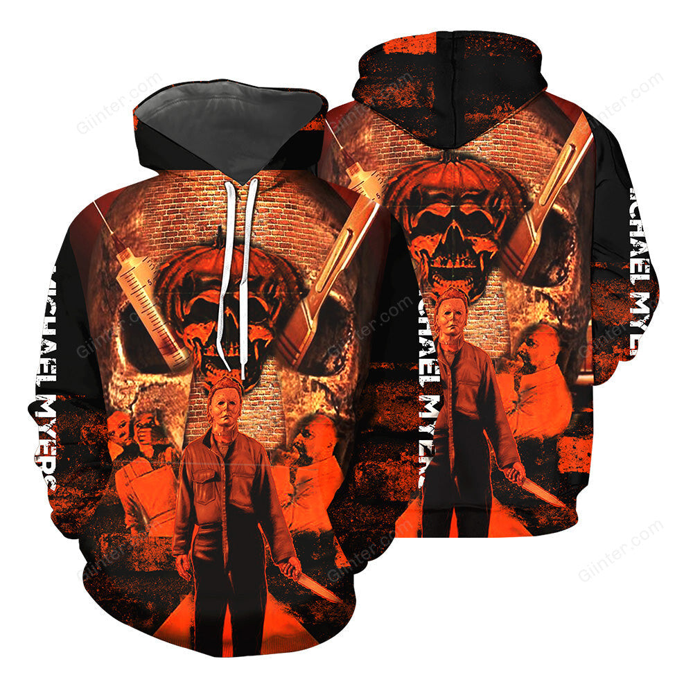 Michael Myers 3D All Over Printed Shirts For Men and Women 193