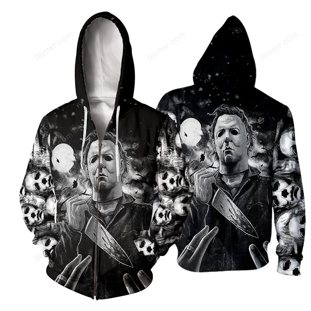 Michael Myers 3D All Over Printed Shirts For Men and Women 194