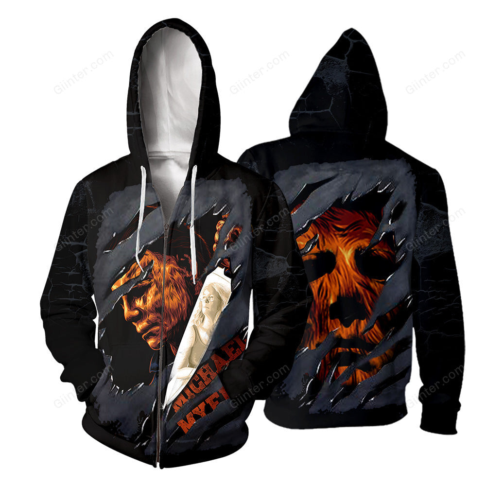 Michael Myers 3D All Over Printed Shirts For Men and Women 247