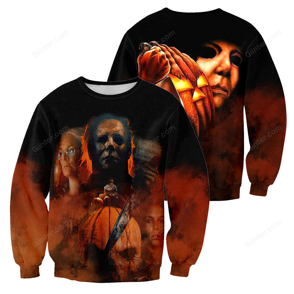 Michael Myers 3D All Over Printed Shirts For Men and Women 253