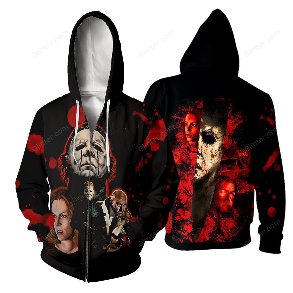 Michael Myers 3D All Over Printed Shirts For Men and Women 256