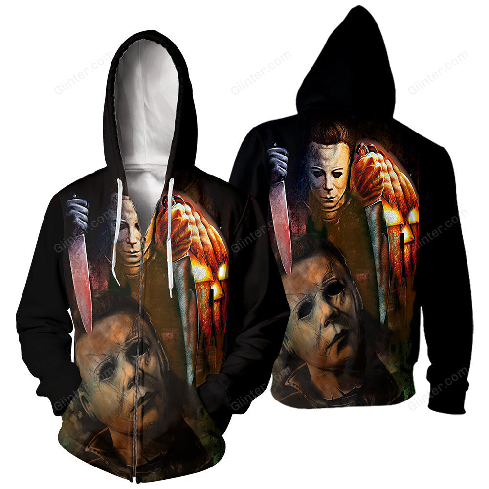 Michael Myers 3D All Over Printed Shirts For Men and Women 258