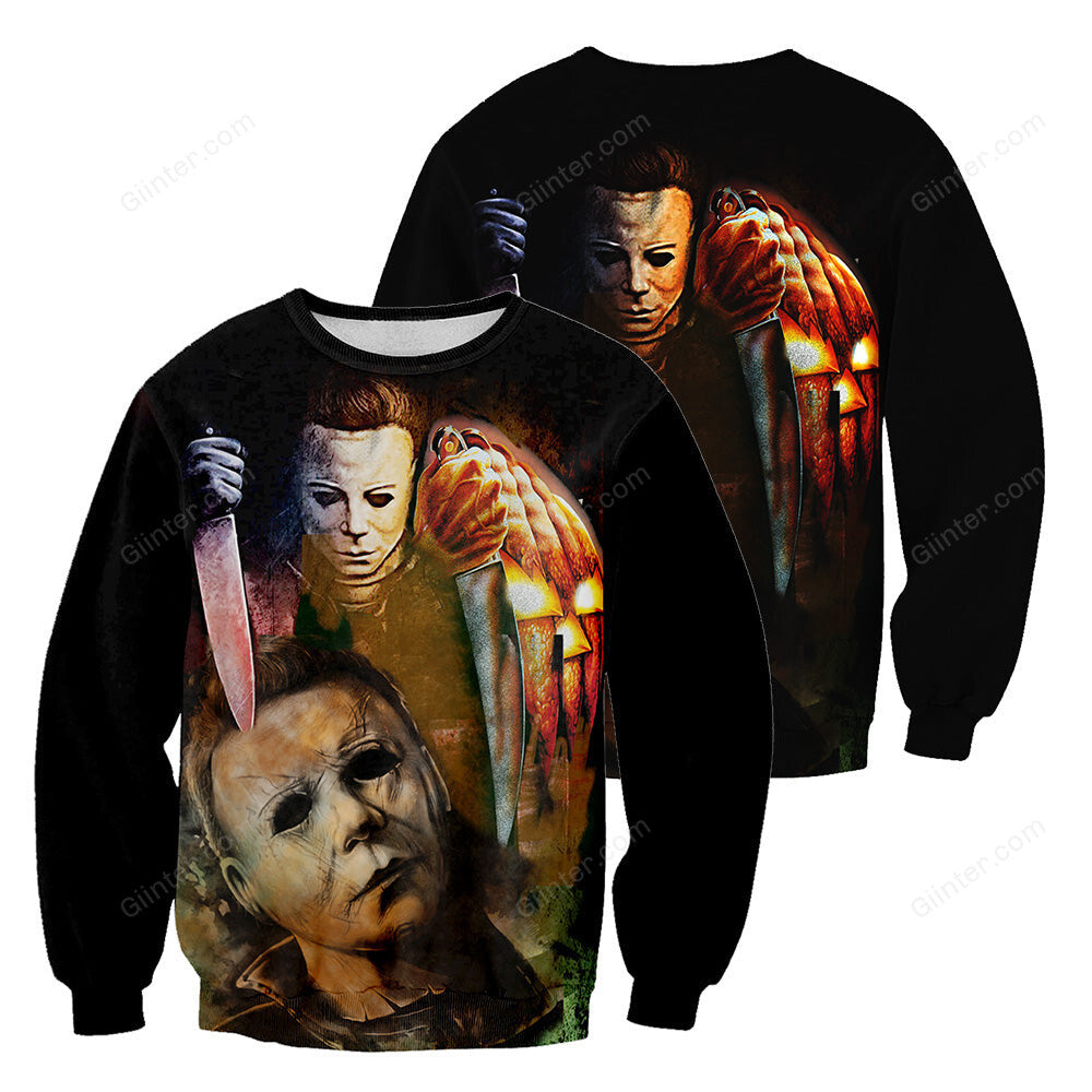 Michael Myers 3D All Over Printed Shirts For Men and Women 258