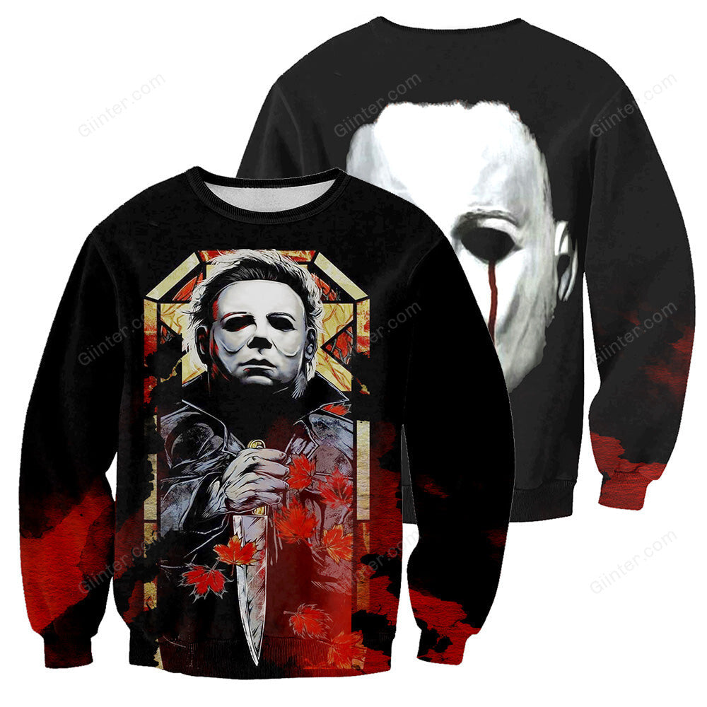 Michael Myers 3D All Over Printed Shirts For Men and Women 260