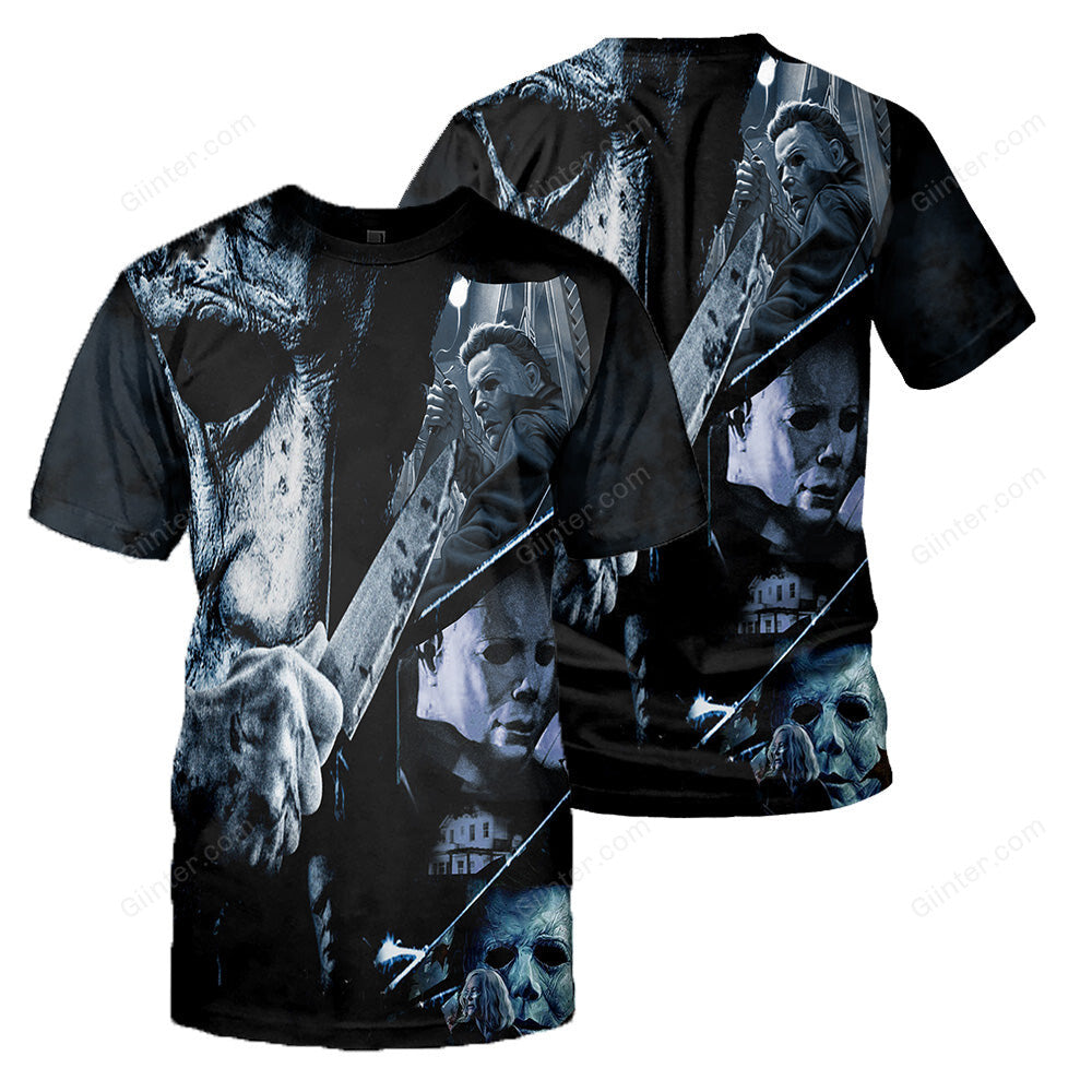 Michael Myers 3D All Over Printed Shirts For Men and Women 262