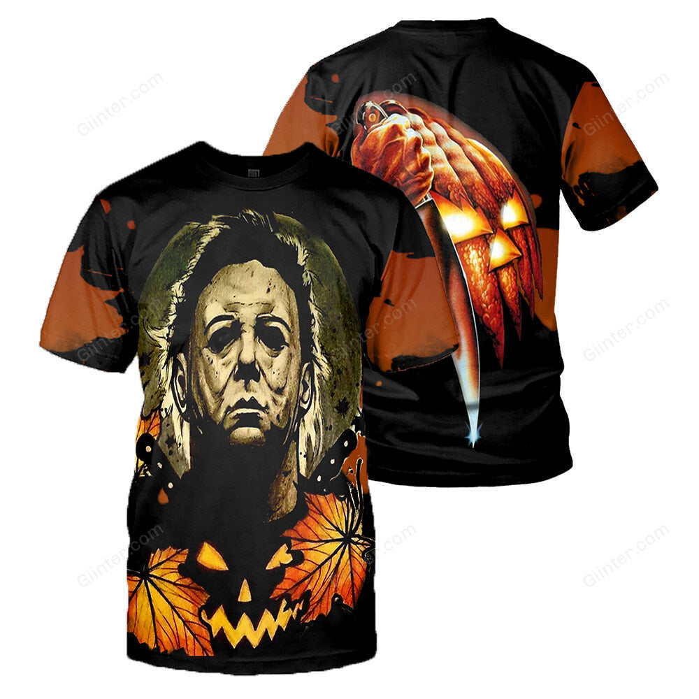 Michael Myers 3D All Over Printed Shirts For Men and Women 263