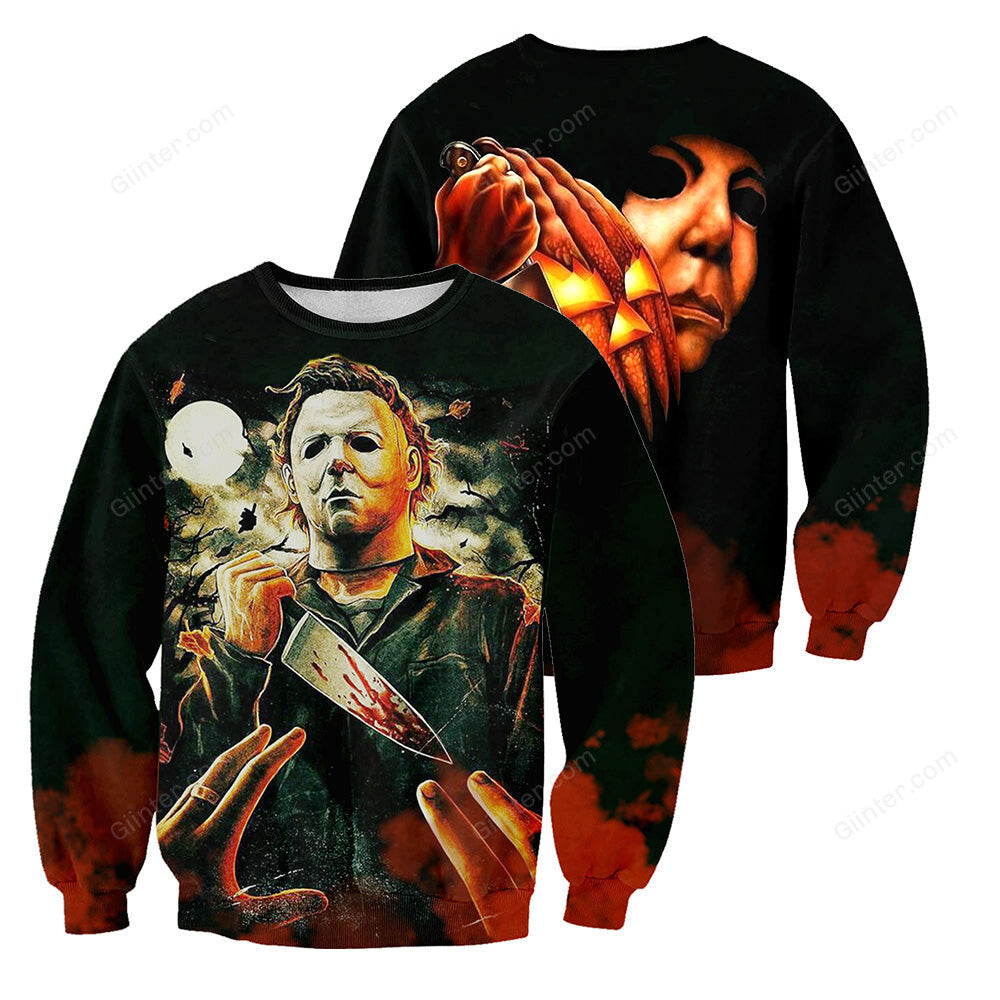 Michael Myers 3D All Over Printed Shirts For Men and Women 269