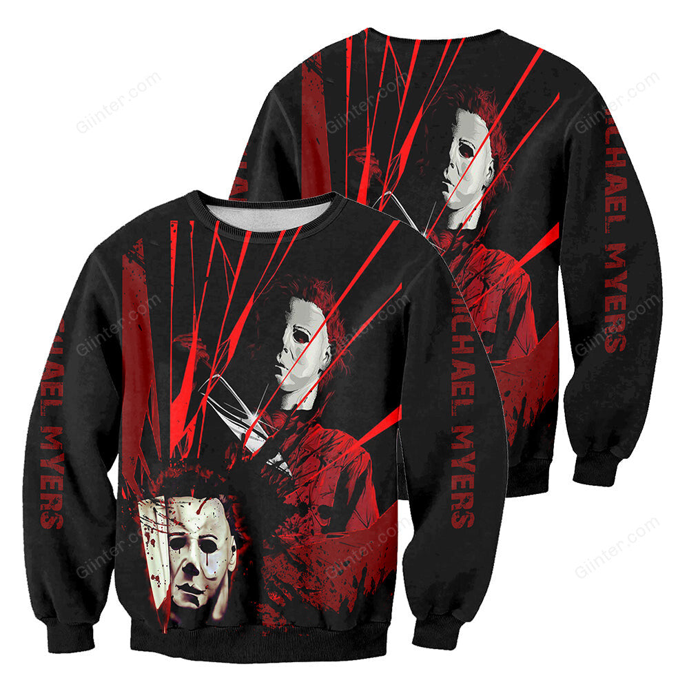 Michael Myers 3D All Over Printed Shirts For Men and Women 27