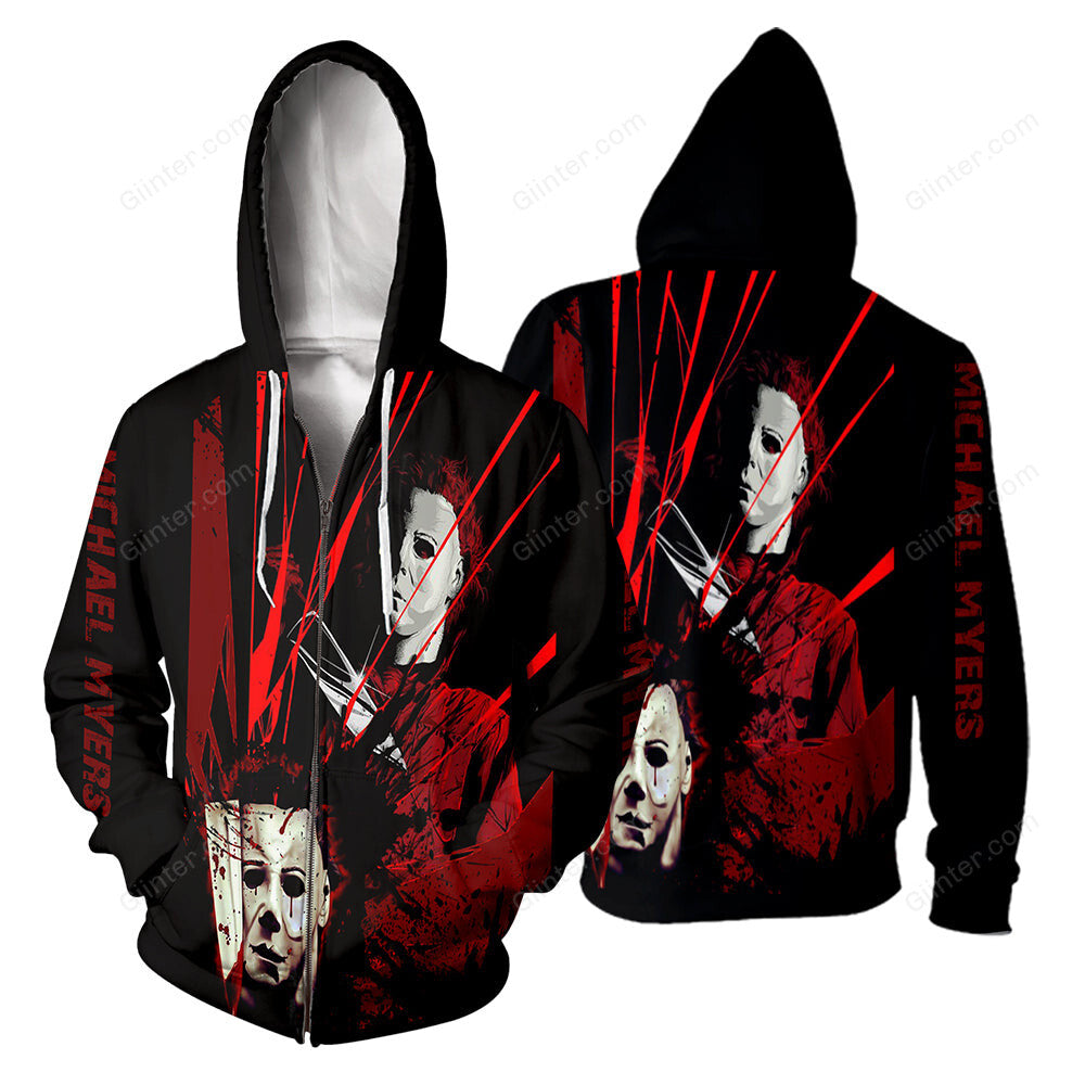 Michael Myers 3D All Over Printed Shirts For Men and Women 27