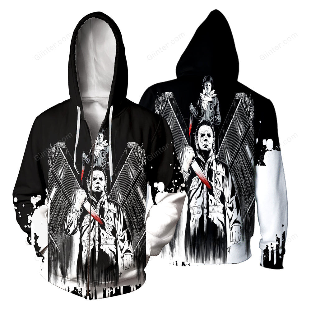 Michael Myers 3D All Over Printed Shirts For Men and Women 28