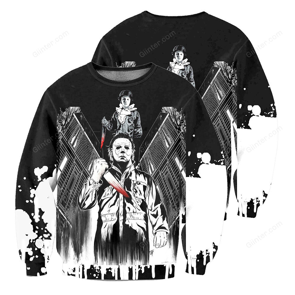 Michael Myers 3D All Over Printed Shirts For Men and Women 28