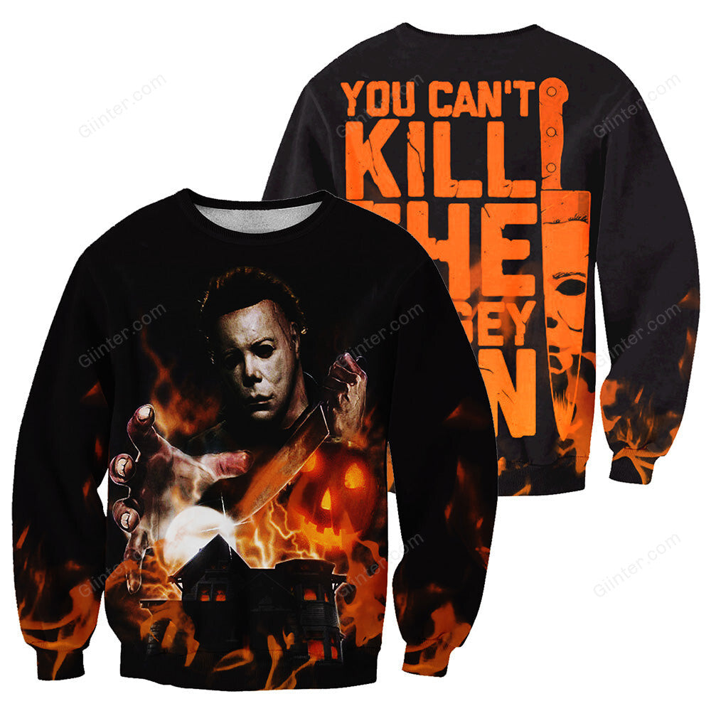 Michael Myers 3D All Over Printed Shirts For Men and Women 284