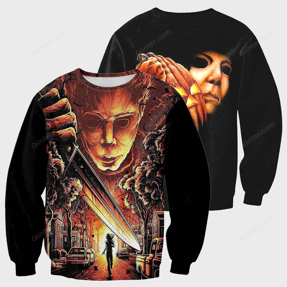 Michael Myers 3D All Over Printed Shirts For Men and Women 287