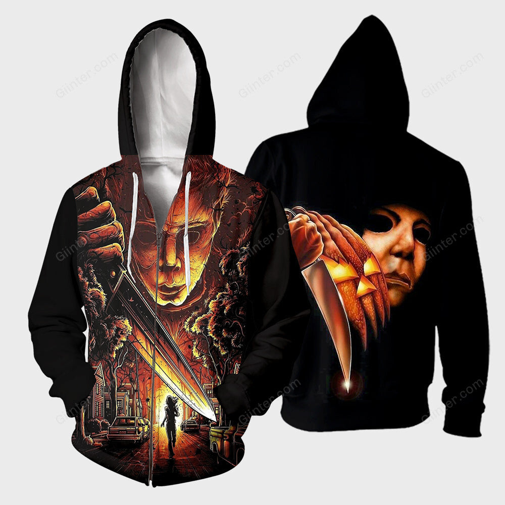 Michael Myers 3D All Over Printed Shirts For Men and Women 287