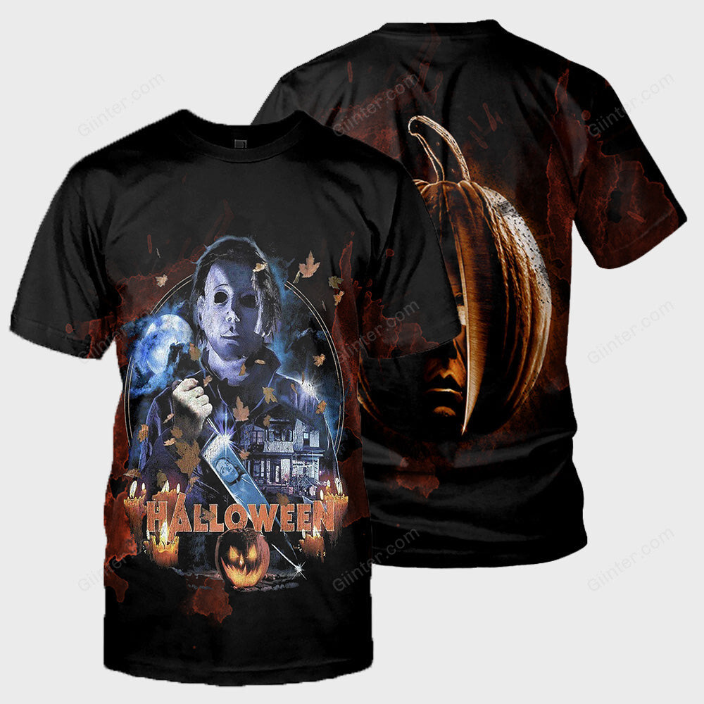 Michael Myers 3D All Over Printed Shirts For Men and Women 288