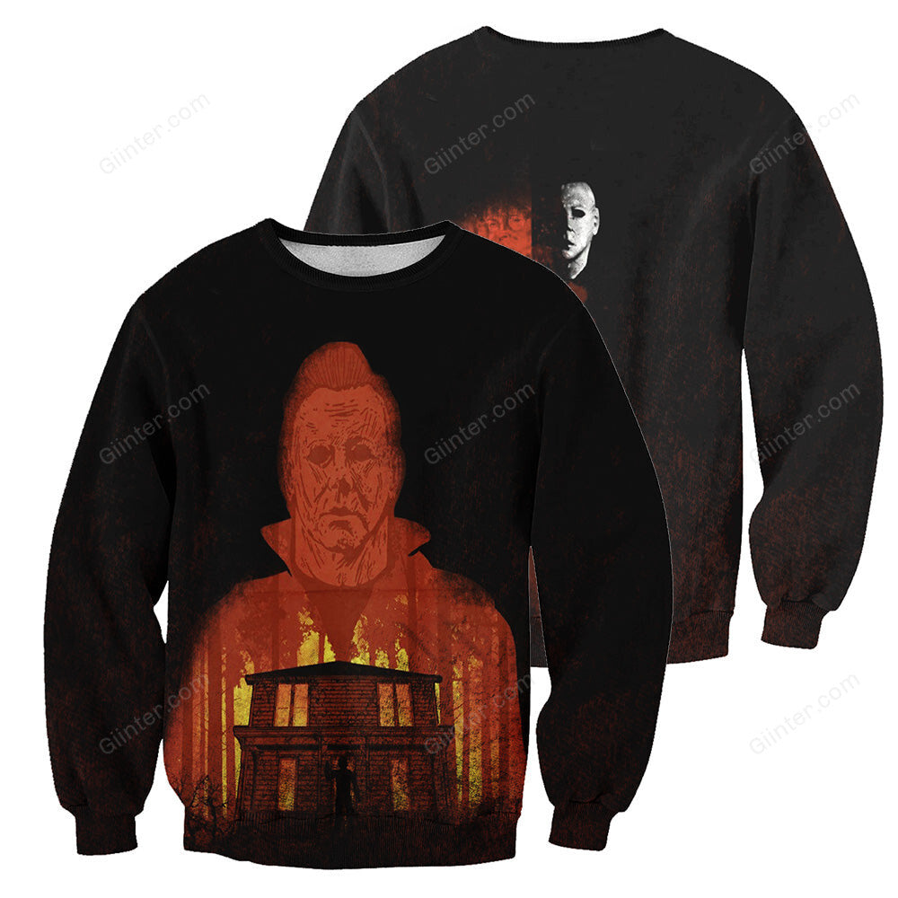 Michael Myers 3D All Over Printed Shirts For Men and Women 293