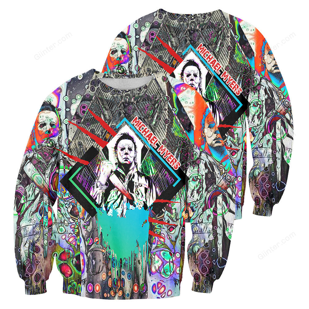 Michael Myers 3D All Over Printed Shirts For Men and Women 31