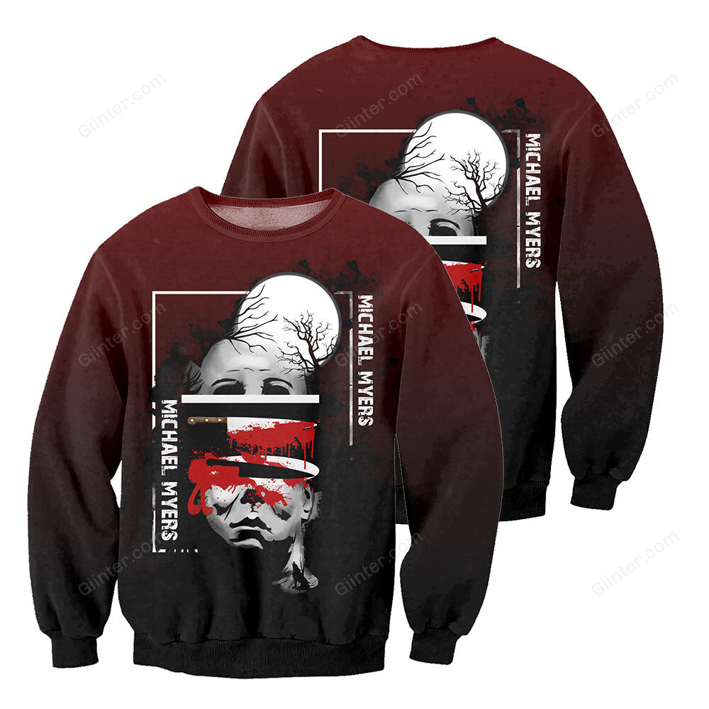 Michael Myers 3D All Over Printed Shirts For Men and Women 32