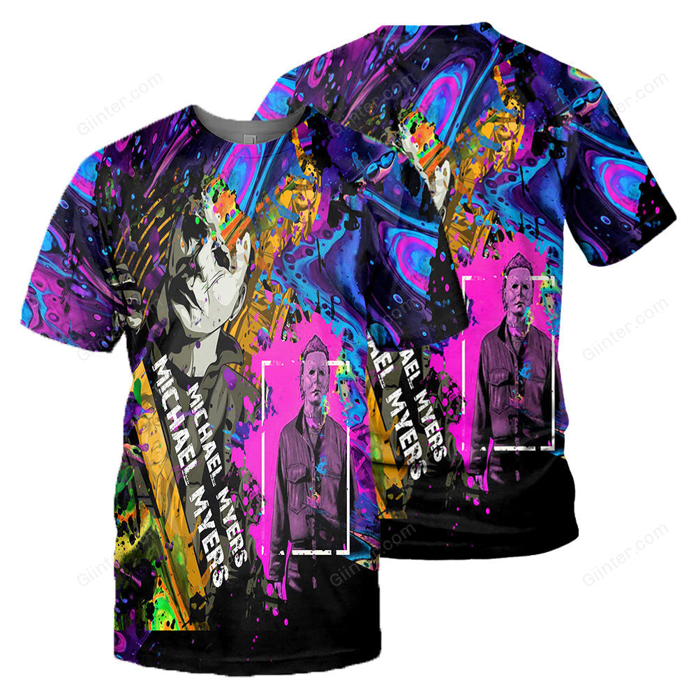 Michael Myers 3D All Over Printed Shirts For Men and Women 33
