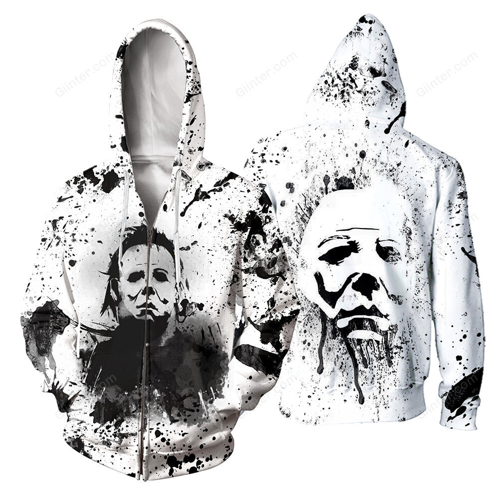 Michael Myers 3D All Over Printed Shirts For Men and Women 34