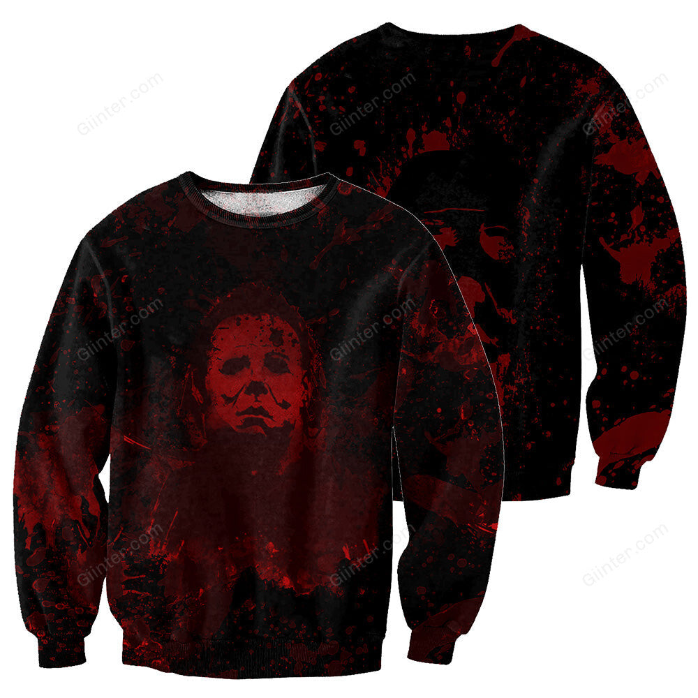 Michael Myers 3D All Over Printed Shirts For Men and Women 34