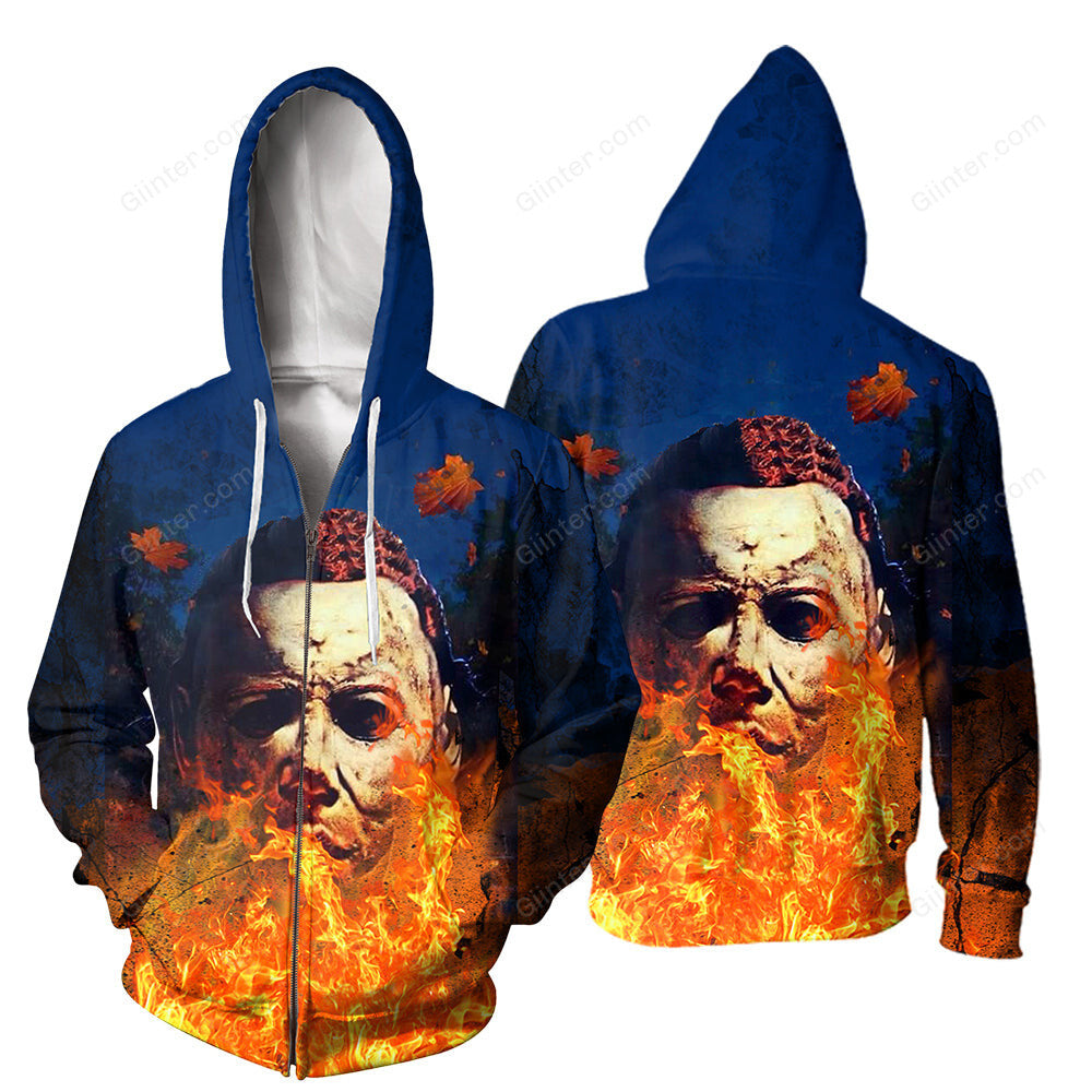 Michael Myers 3D All Over Printed Shirts For Men and Women 35
