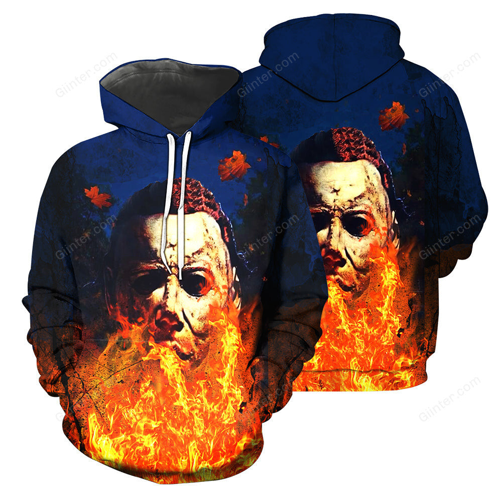 Michael Myers 3D All Over Printed Shirts For Men and Women 35