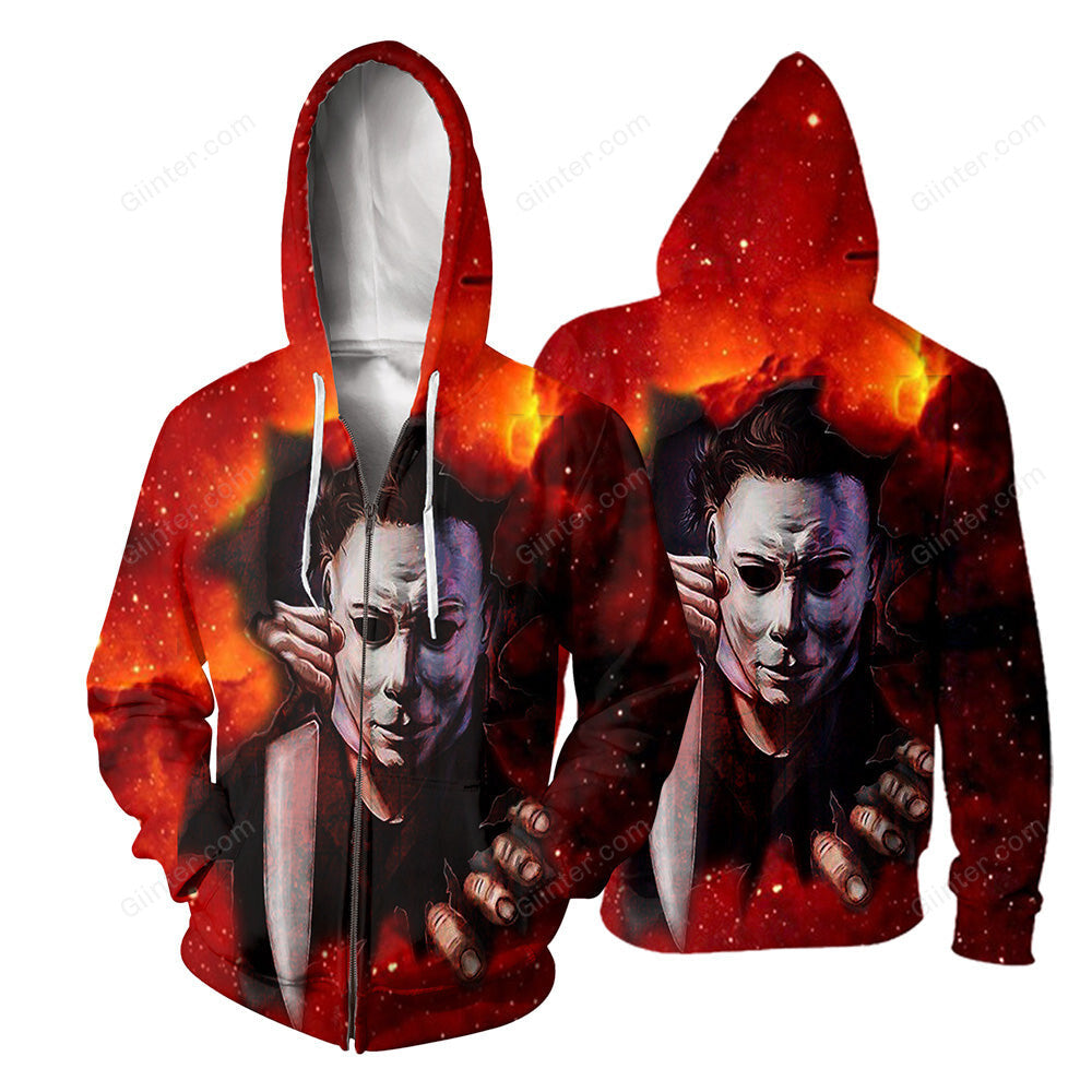 Michael Myers 3D All Over Printed Shirts For Men and Women 36