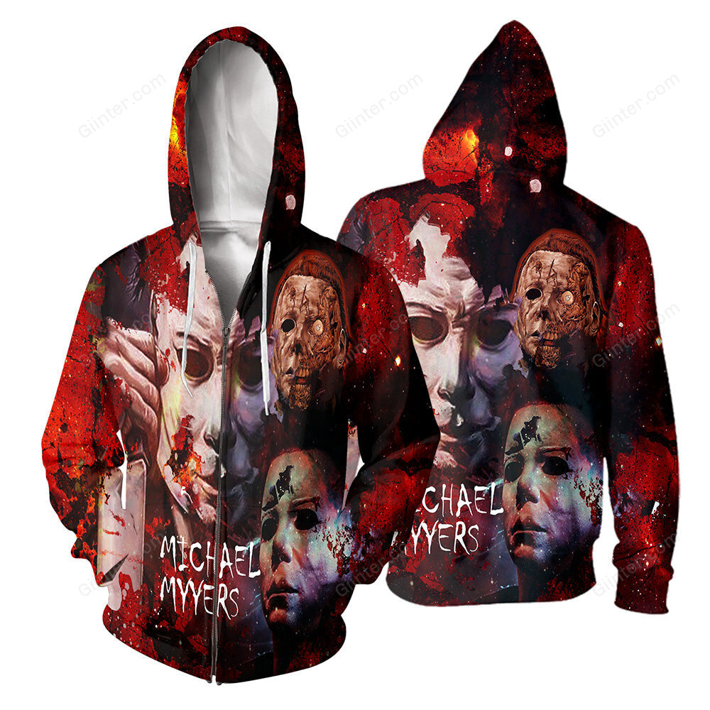 Michael Myers 3D All Over Printed Shirts For Men and Women 37