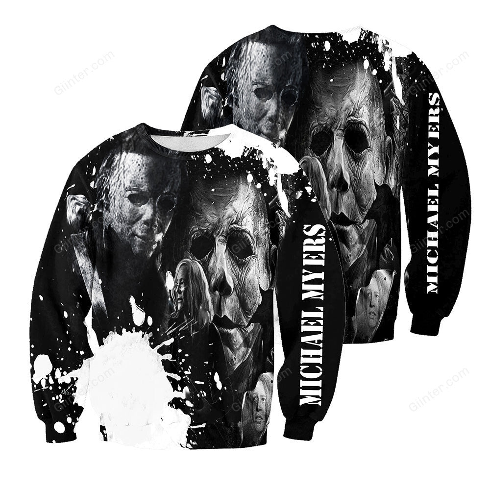 Michael Myers 3D All Over Printed Shirts For Men and Women 39