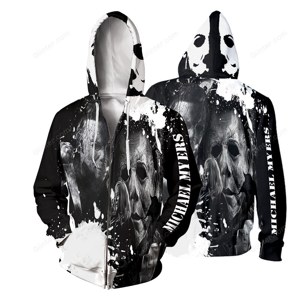 Michael Myers 3D All Over Printed Shirts For Men and Women 39