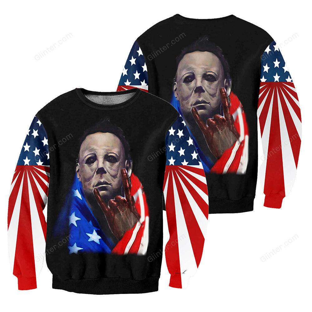 Michael Myers 3D All Over Printed Shirts For Men and Women 40
