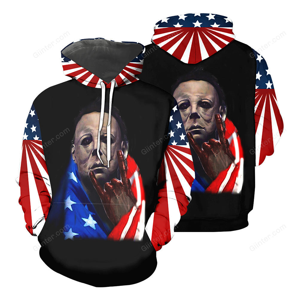 Michael Myers 3D All Over Printed Shirts For Men and Women 40
