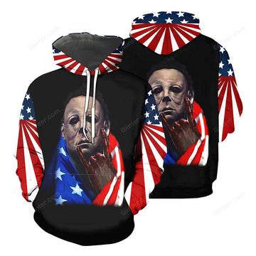Michael Myers 3D All Over Printed Shirts For Men and Women 40