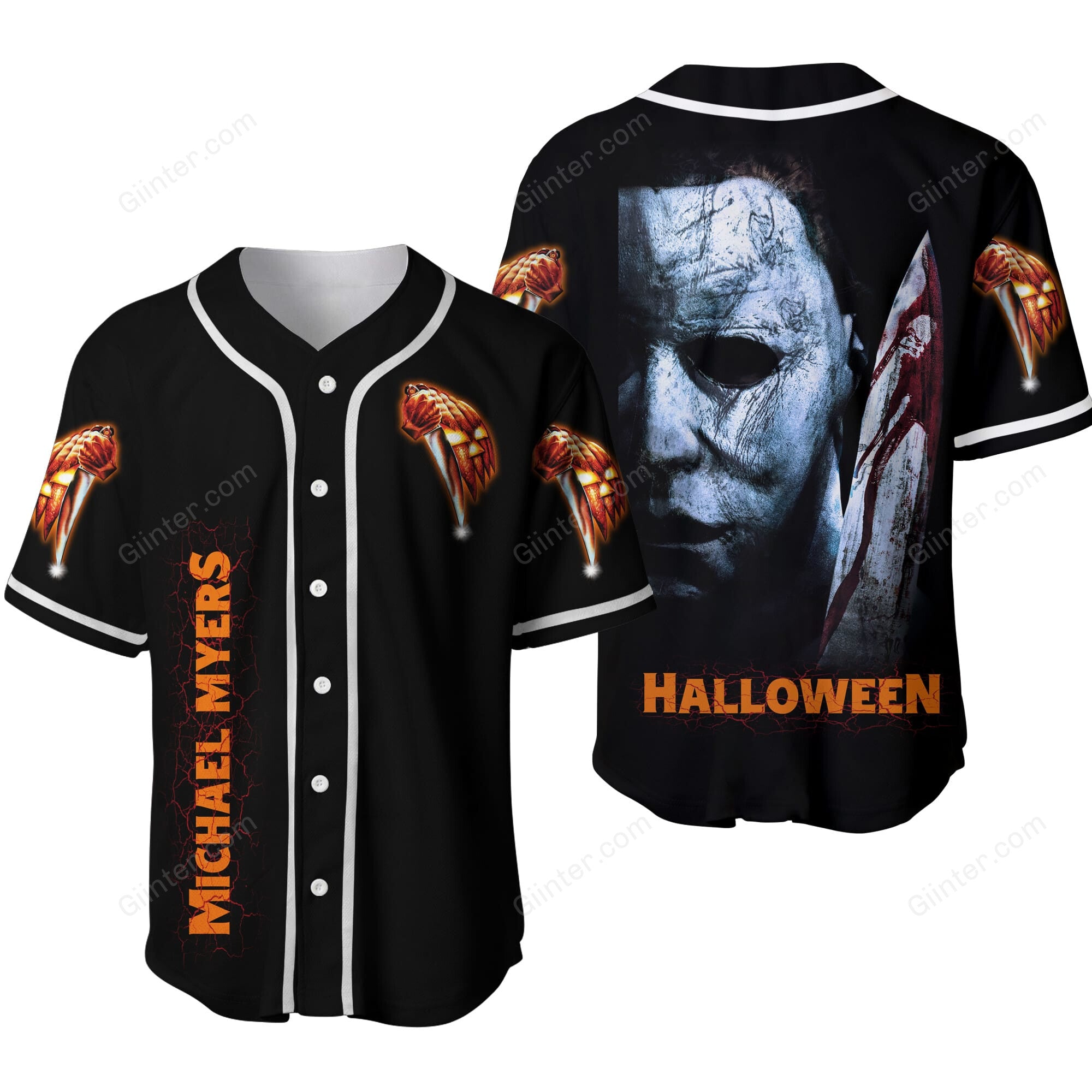 Michael Myers Baseball Shirt GINHR363