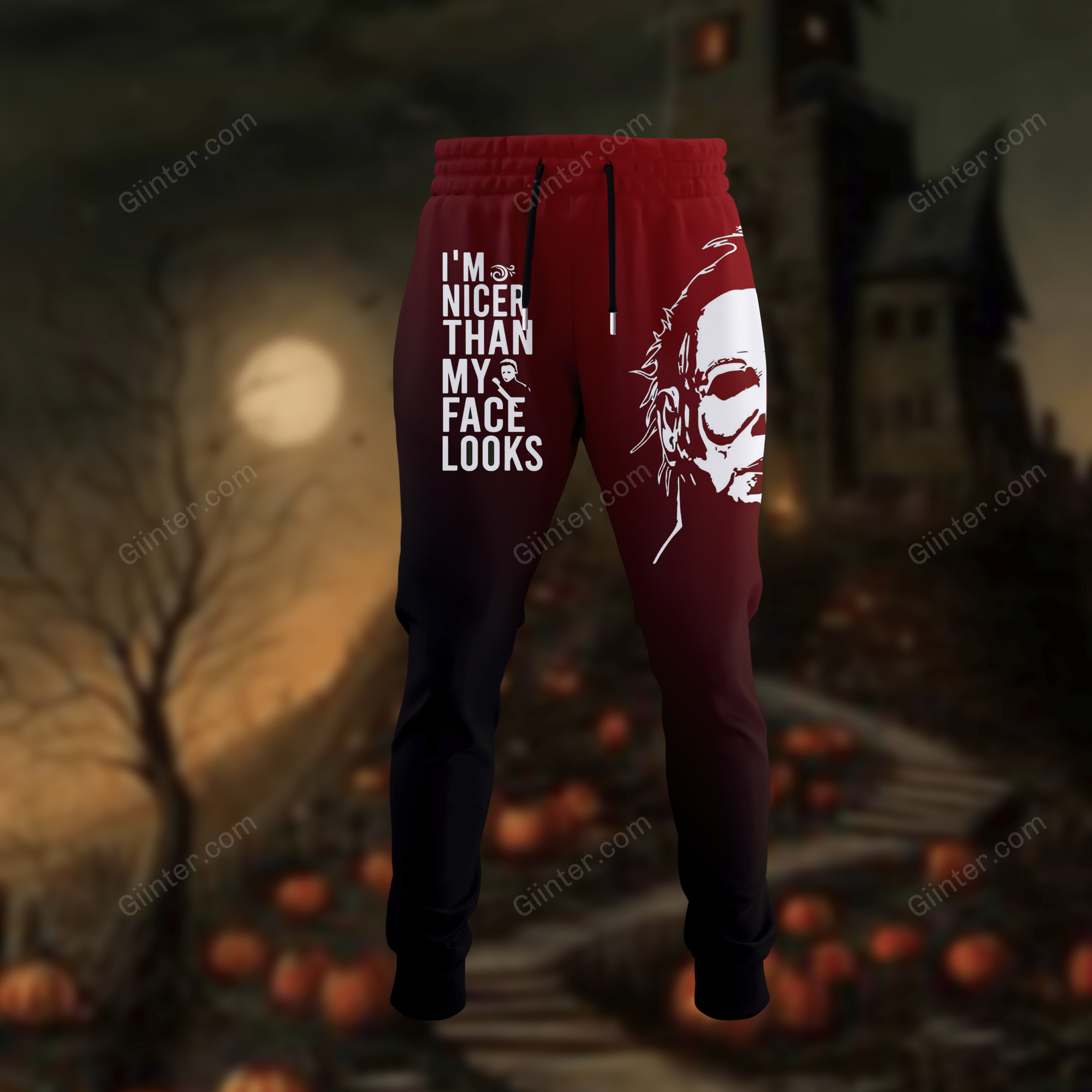 Michael Myers Halloween Combo Hoodie & Sweatpants GINHR39763