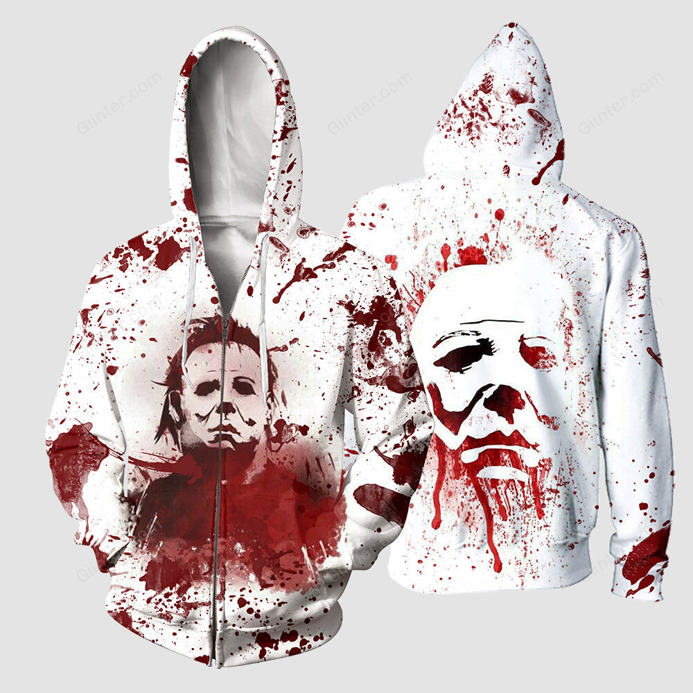 Michael Myers Halloween 3D All Over Printed Shirts GINHR00014